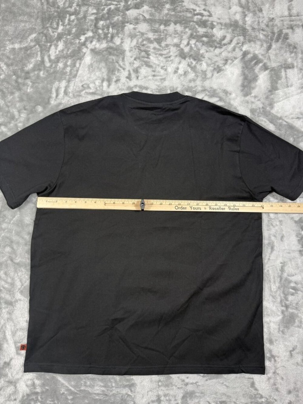 New Guess X Babylon Shirt Men's Large Black Checker Logo Graphic Tee Streetwear - Picture 11 of 14